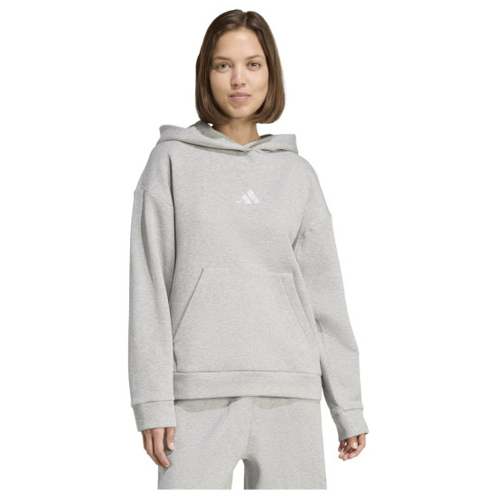Adidas Γυναικείο φούτερ All SZN Holiday Glitter Fleece Loose Hoodie
